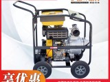 上海移动式4寸柴油机自吸泵