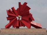 酒店软装的红色文化雕塑软装设计之51A设计机构