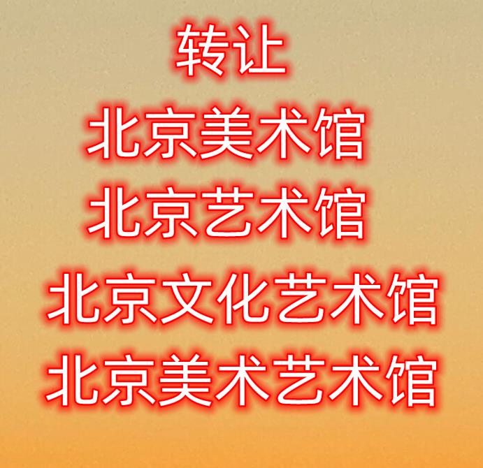 收购北京艺术馆的价格