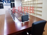 新疆乌鲁木齐内嵌显示器的电脑桌 会议桌升降器 无纸化会议桌