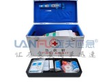 蓝夫LF-16026家庭野外救援办公室双层安全应急箱急救箱