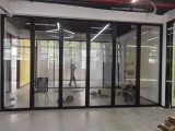深圳南山会议室悬挂推拉门可移动隔墙工厂定制包安装