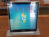 新疆无纸化会议系统品牌排名 会议室升降屏电脑自动翻转器一体机