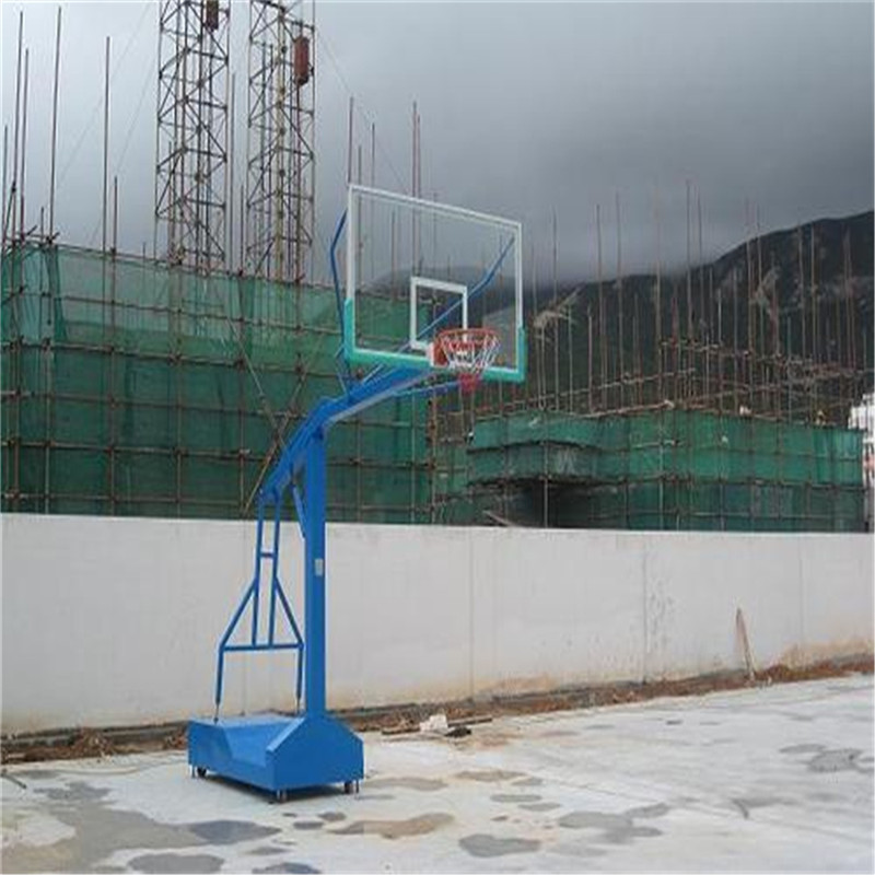 标准篮球架篮筐和篮板到地面的距离是多少