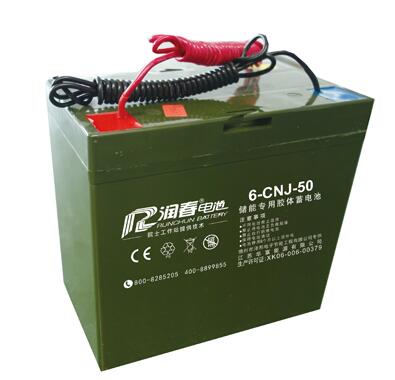 润春电池6-CNJ-60 12V60Ah胶体储能系列