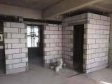 陕西西安咸阳墙体结构砌筑工程，砌筑加气块，砌墙抹灰施工