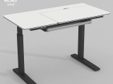 瑞奇丽电动升降桌站立式工作台可升降办公桌电脑桌智能书桌