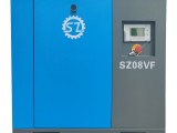 田东县提供三致压缩机SZ08VF一体永磁空压机皮革制造业用