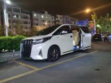 广州丰田埃尔法7座保姆车租赁价格、单位包车、会议接送
