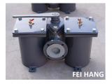 飞航海水泵进口双联海水滤器,不锈钢双联海水滤器