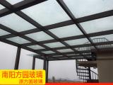 南阳大型玻璃雨棚 方园玻璃多年老店 方城玻璃雨棚